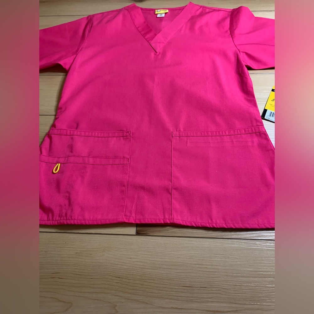 New- WonderWink Origins 6016-Bravo-Women's V-Neck Scrub Top - Picture 10 of 16